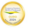 Programa Brasileiro GHG Protocol - Ouro 2024 - Inventário Verificado